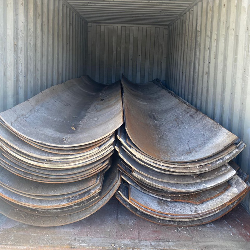 Large volume of scrap metal pipes for export